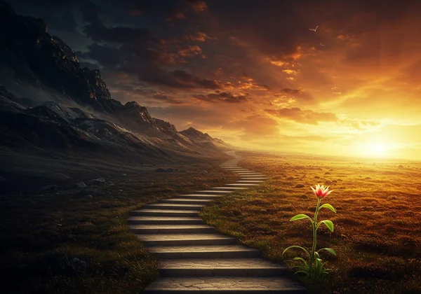 A visual metaphor for personal growth and transformation