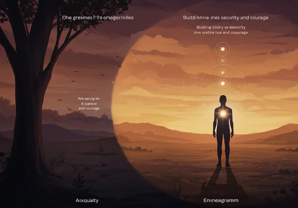 Enneagram Type 6 finding inner security and courage