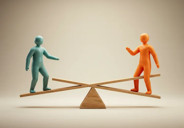 Jenis berstruktur dan spontan mengimbangi dalam keharmonian