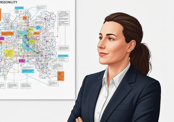 Seseorang memahami corak stres Enneagram