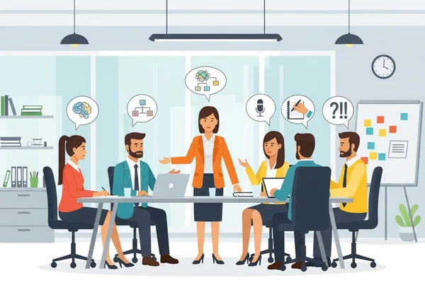 Leaders using Enneagram for tailored team communication