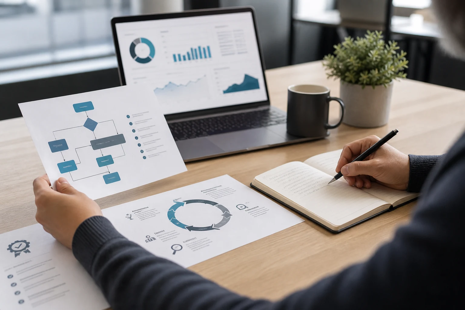 Quiet professional reviewing systems